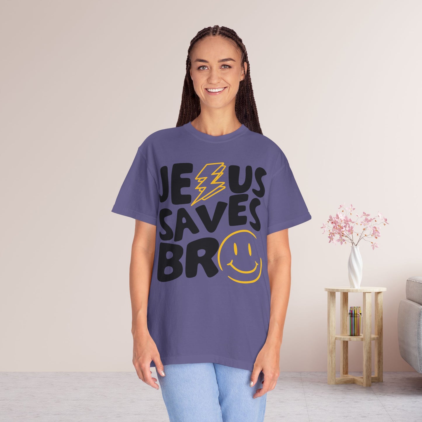 Jesus Saves Bro Comfort Colors Shirt
