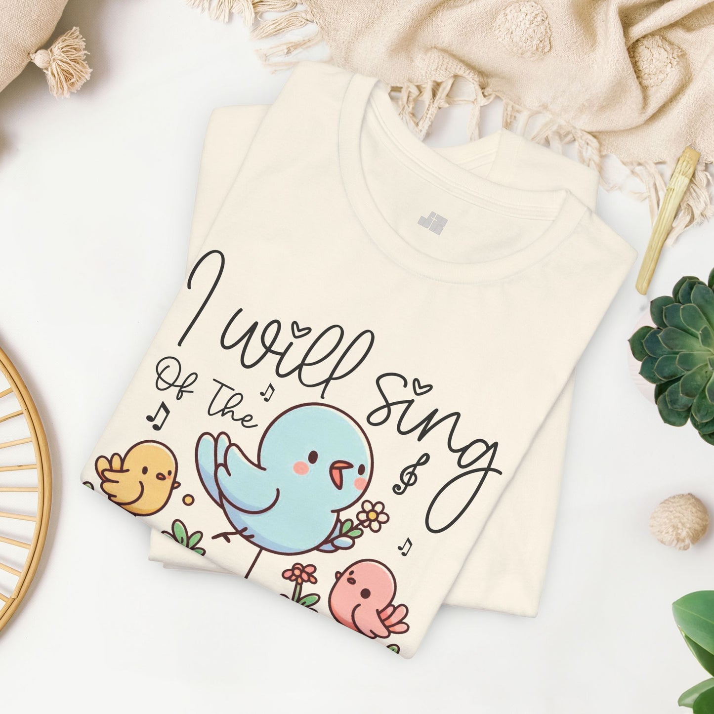 I Will Sing of the Goodness of God Soft Cotton Tee