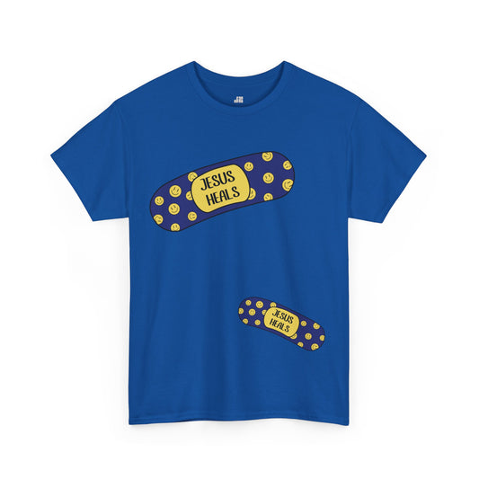 Jesus Heals Heavy Cotton Tee