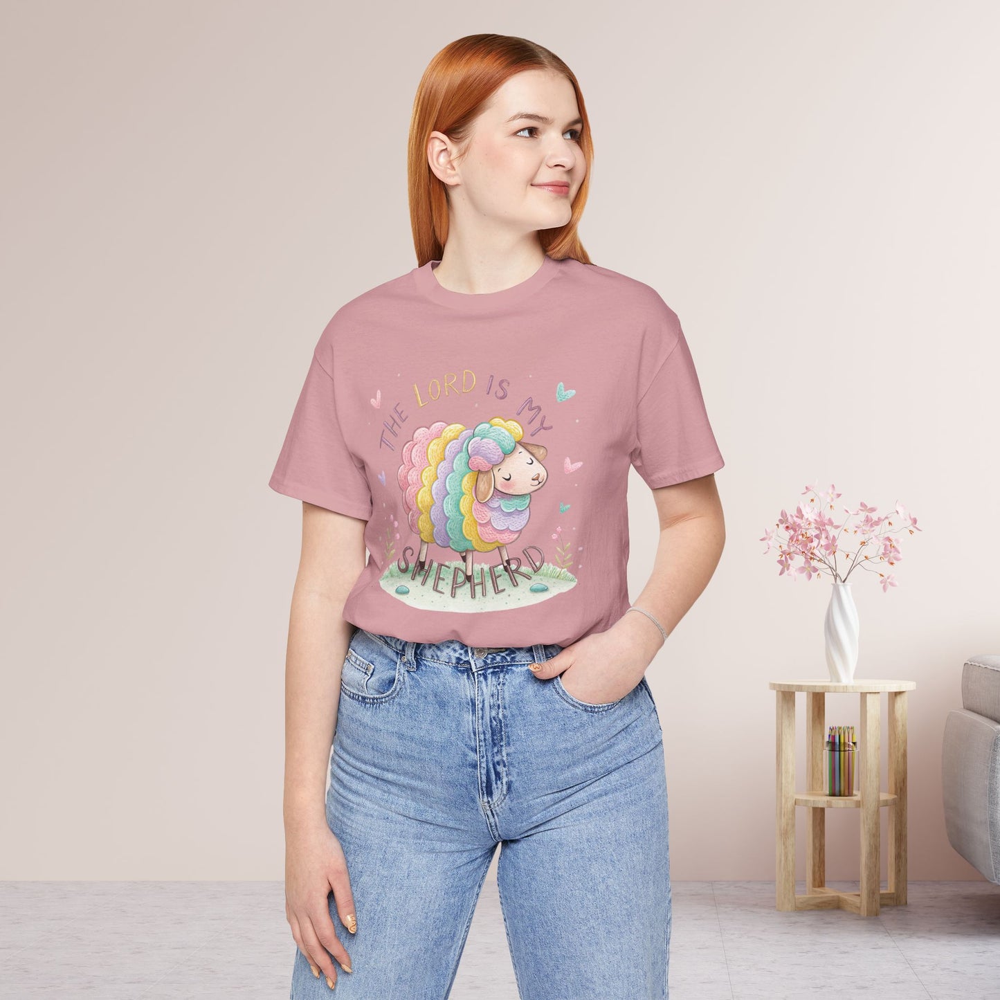 The Lord is My Shepherd Soft Cotton Tee