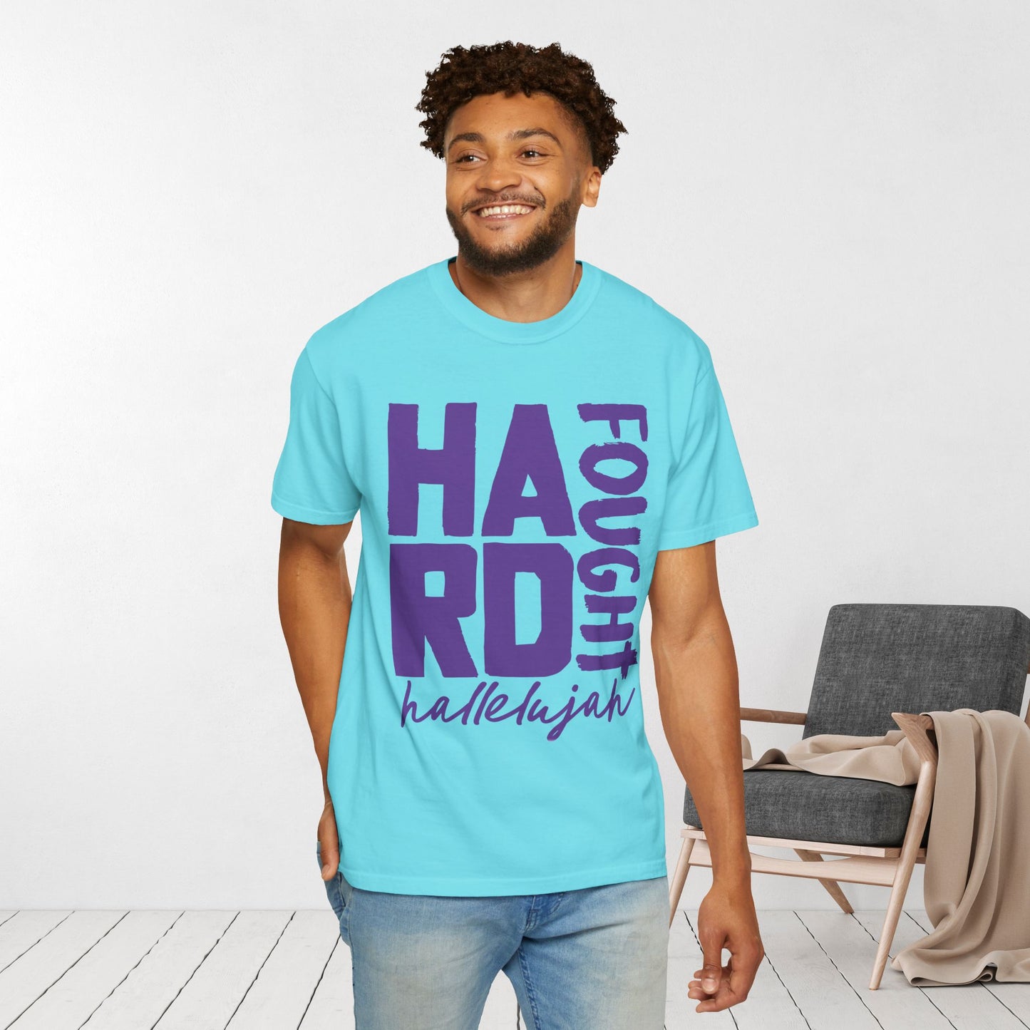 Hard Fought Hallelujah Comfort Colors Shirt
