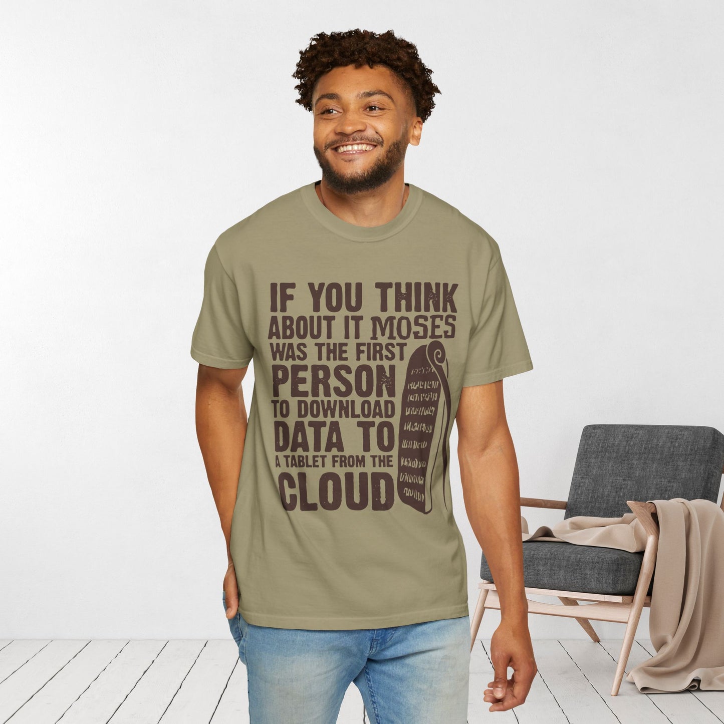 Divine Download Comfort Colors Shirt