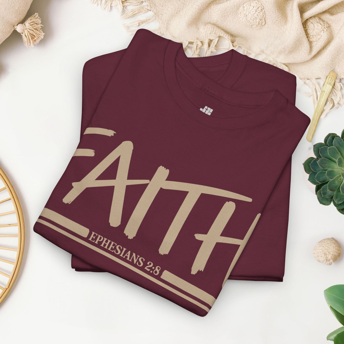 Faith Heavy Cotton Tee