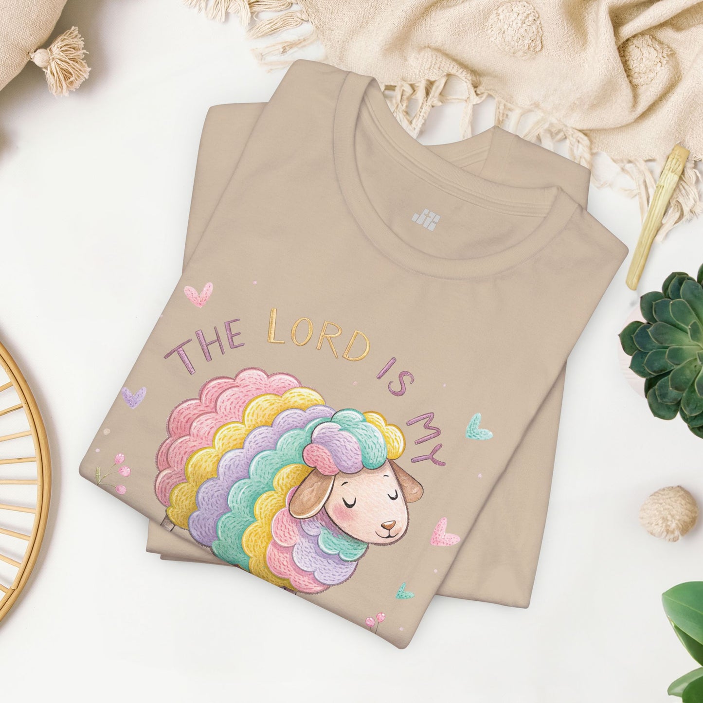 The Lord is My Shepherd Soft Cotton Tee