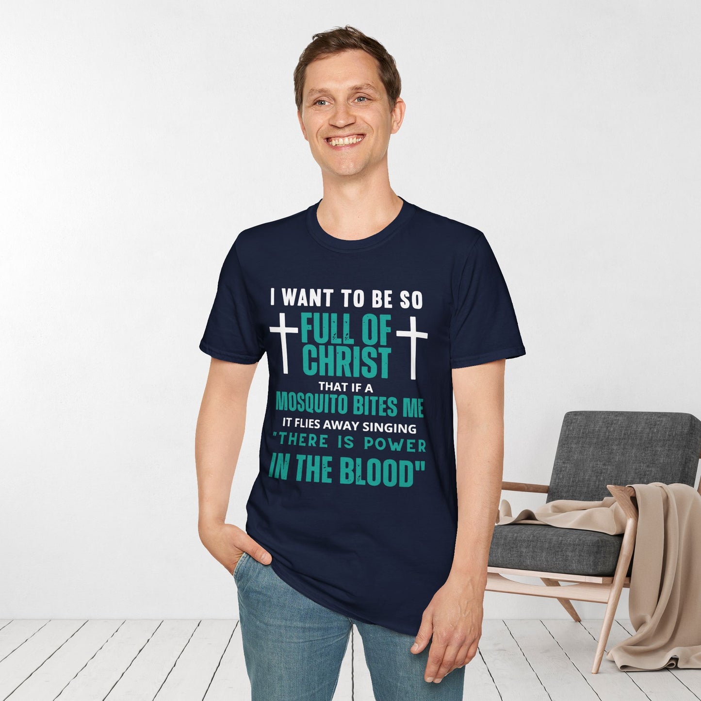 Funny Christian Softstyle T-shirt