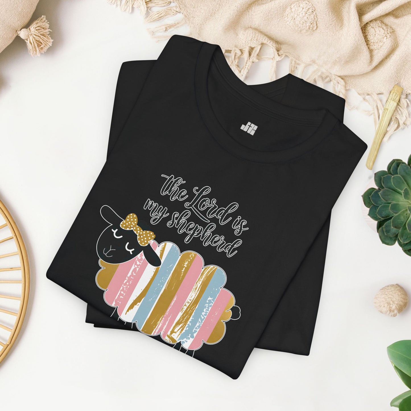 The Lord is My Shepherd Soft Cotton Tee