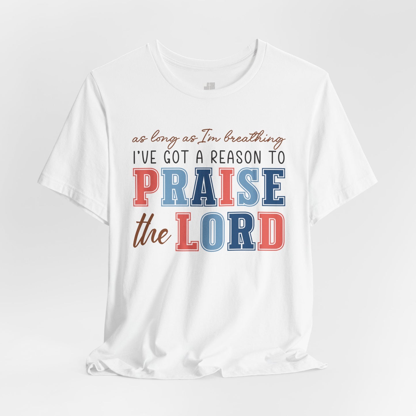 Praise The Lord Soft Cotton Tee - Christian Shirt