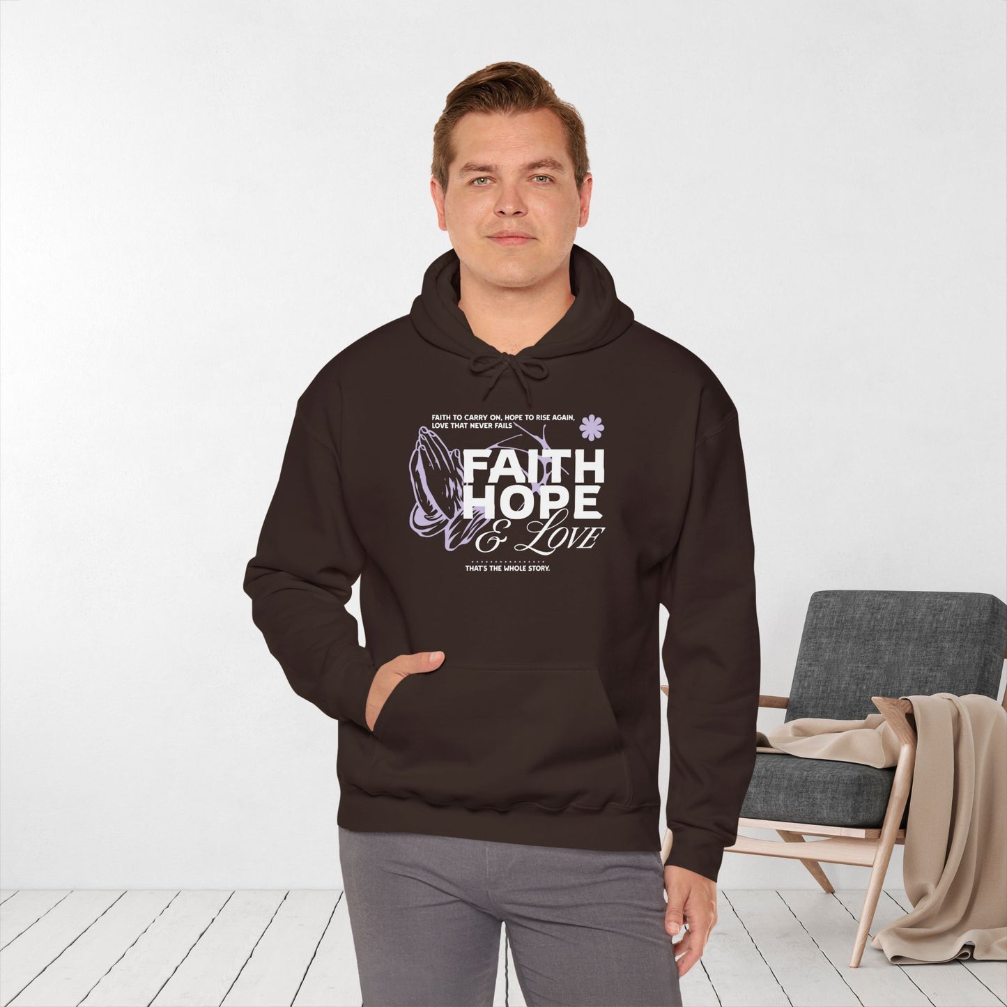 Faith Hope Love Hoodie