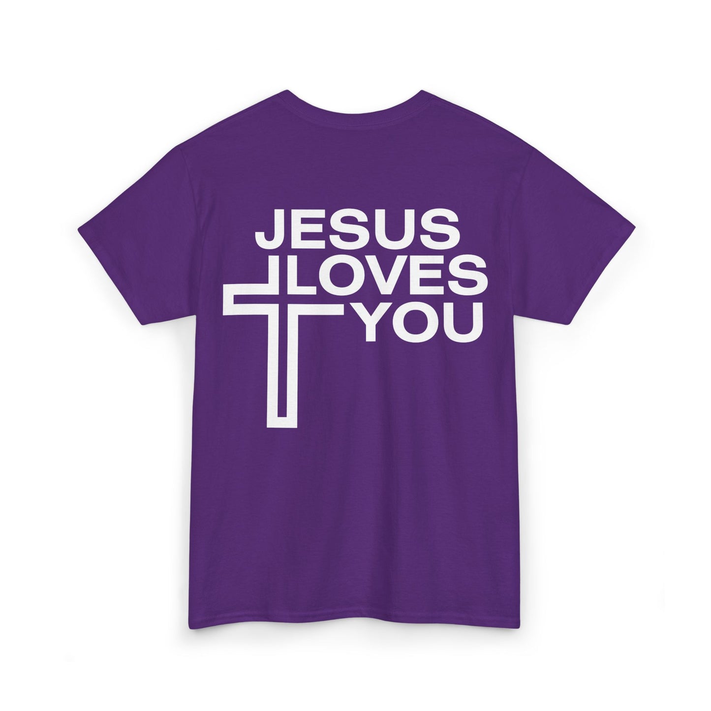Jesus Loves You Heavy Cotton Tee
