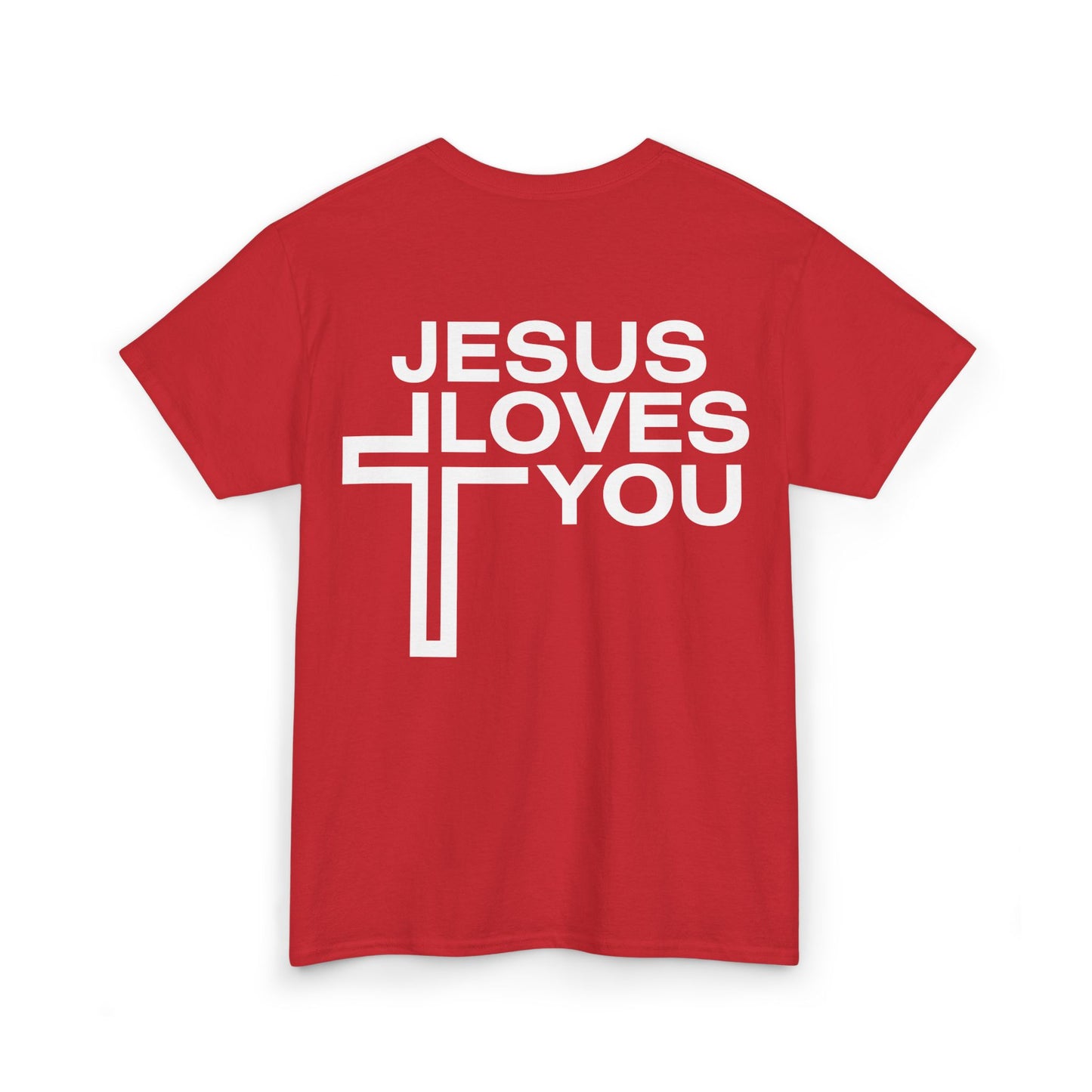 Jesus Loves You Heavy Cotton Tee
