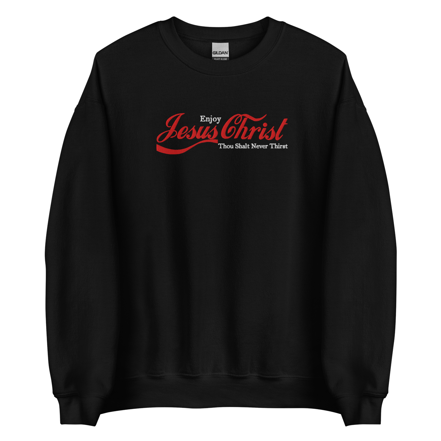Embroidered Jesus Christ Sweatshirt