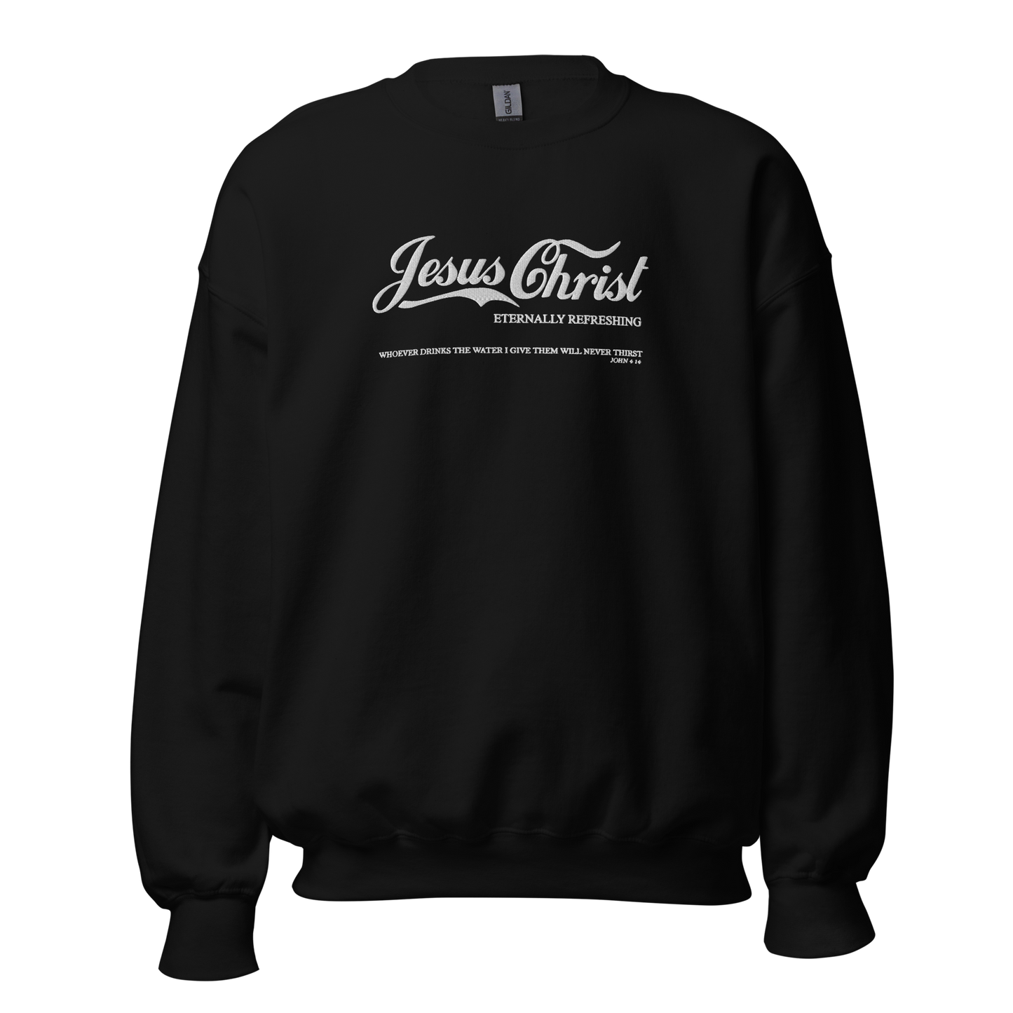 Embroidered Jesus Christ Sweatshirt