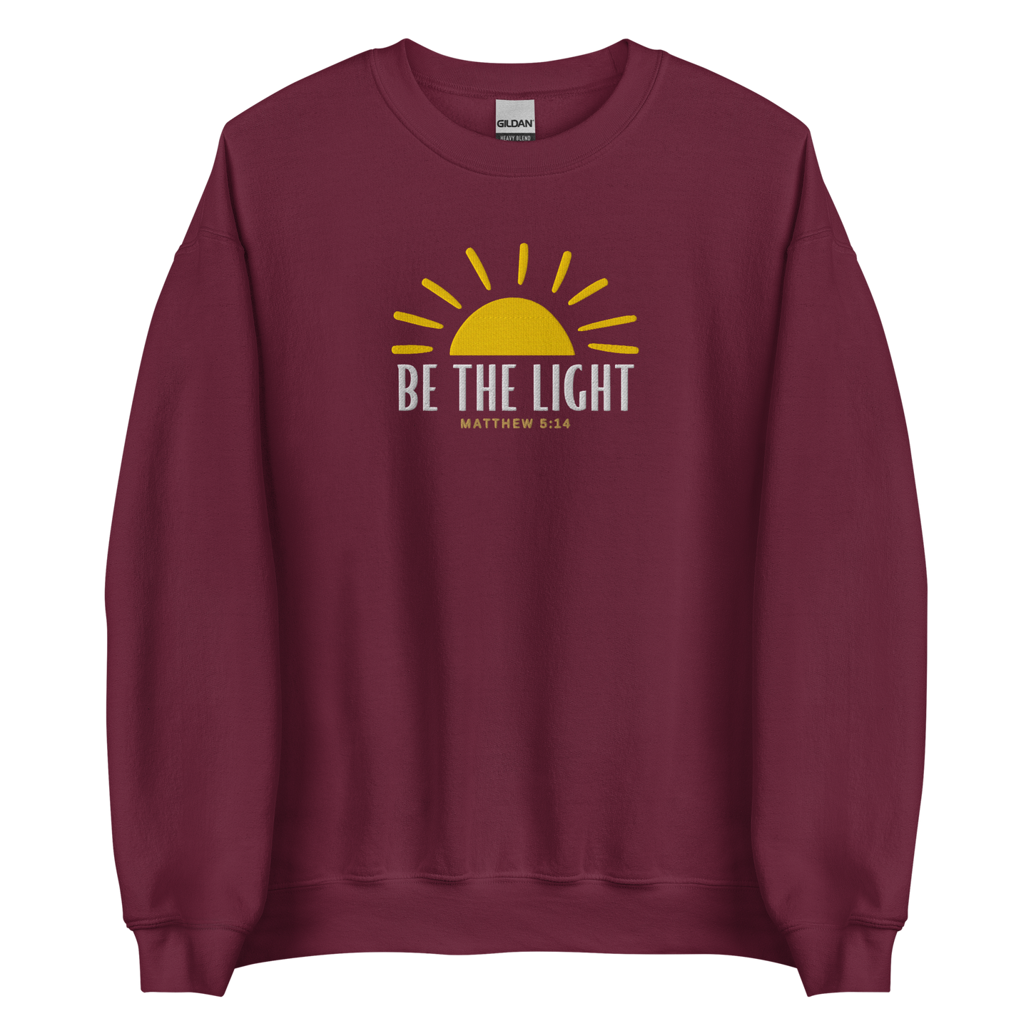 Be the Light Embroidered Sweatshirt