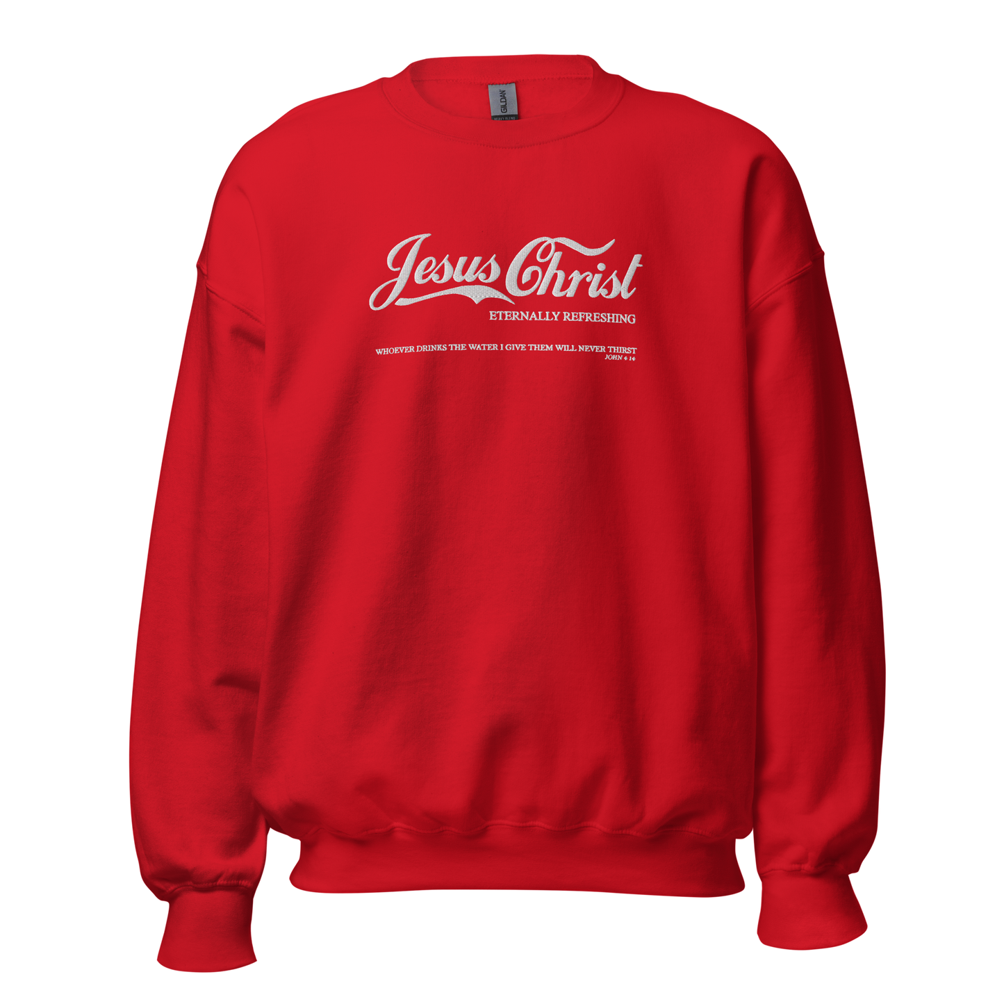 Embroidered Jesus Christ Sweatshirt