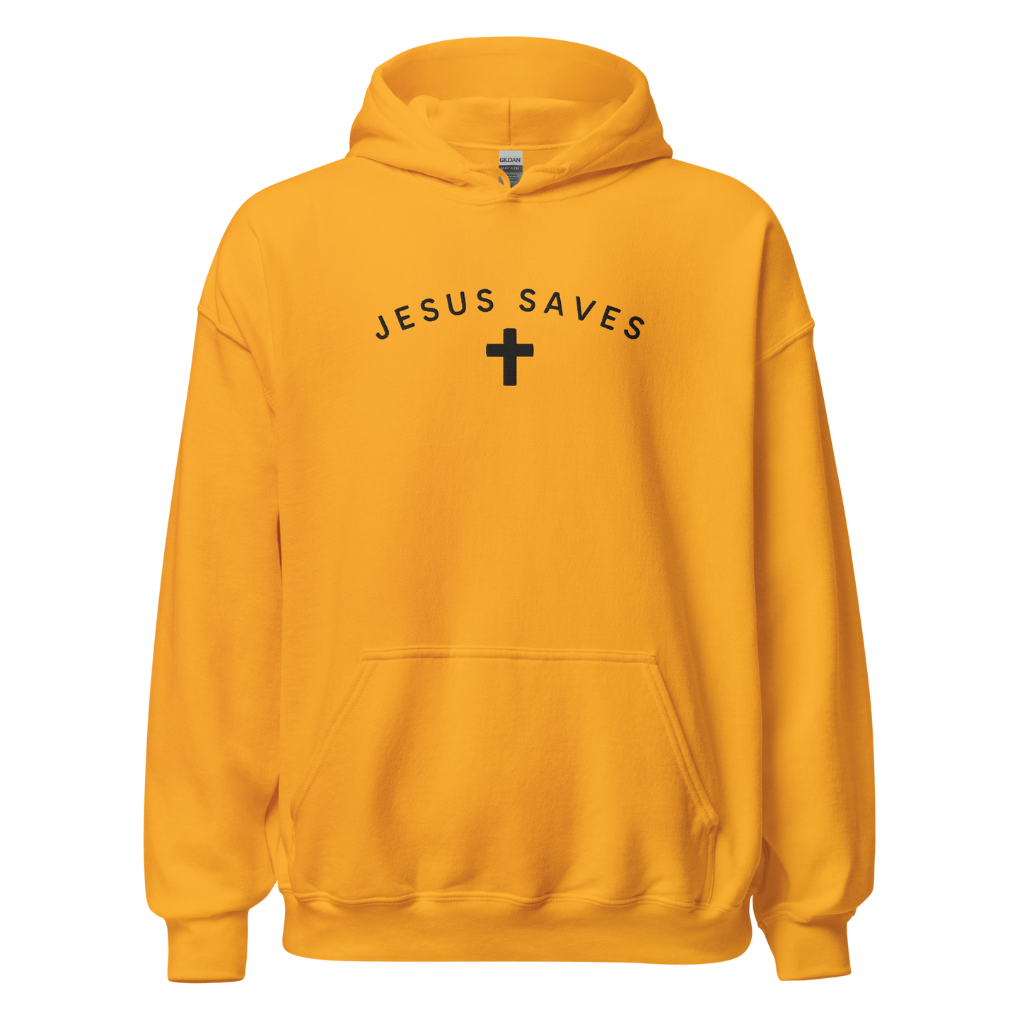 Embroidered Jesus Saves Hoodie
