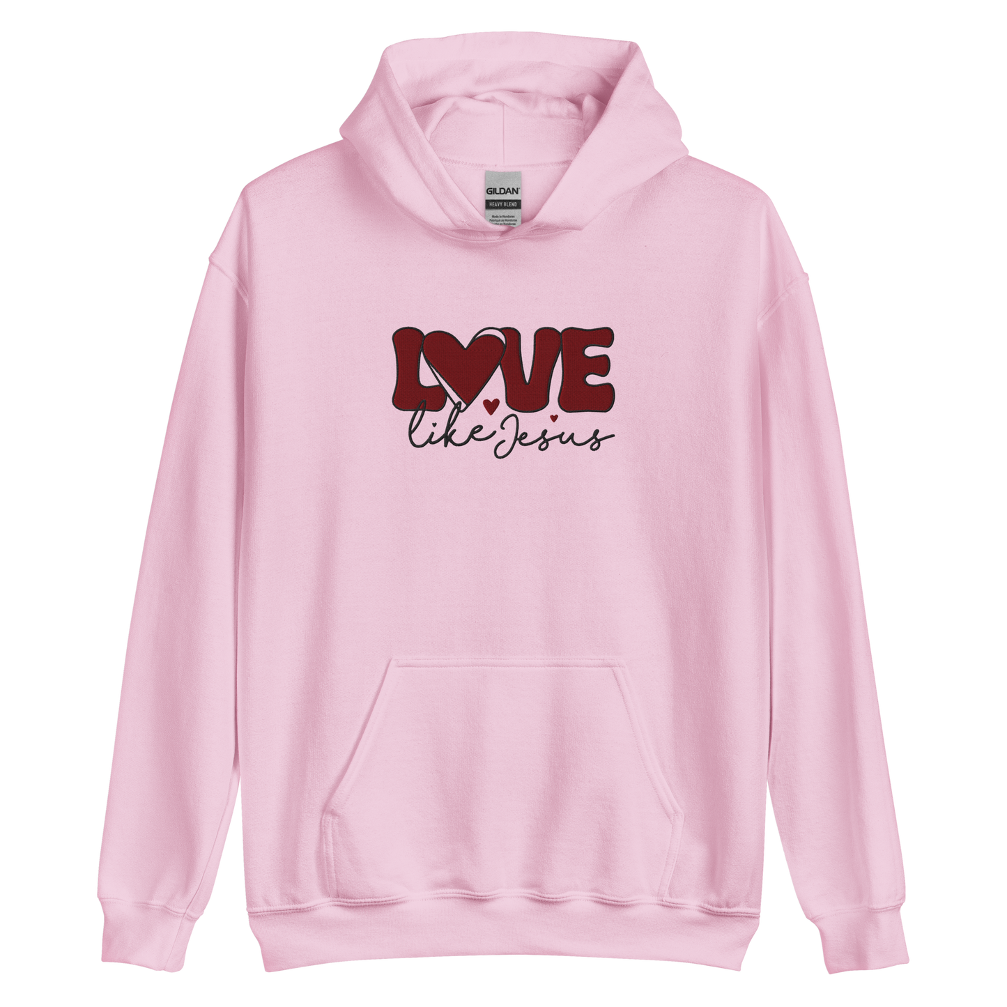 Love Like Jesus Embroidered Hoodie