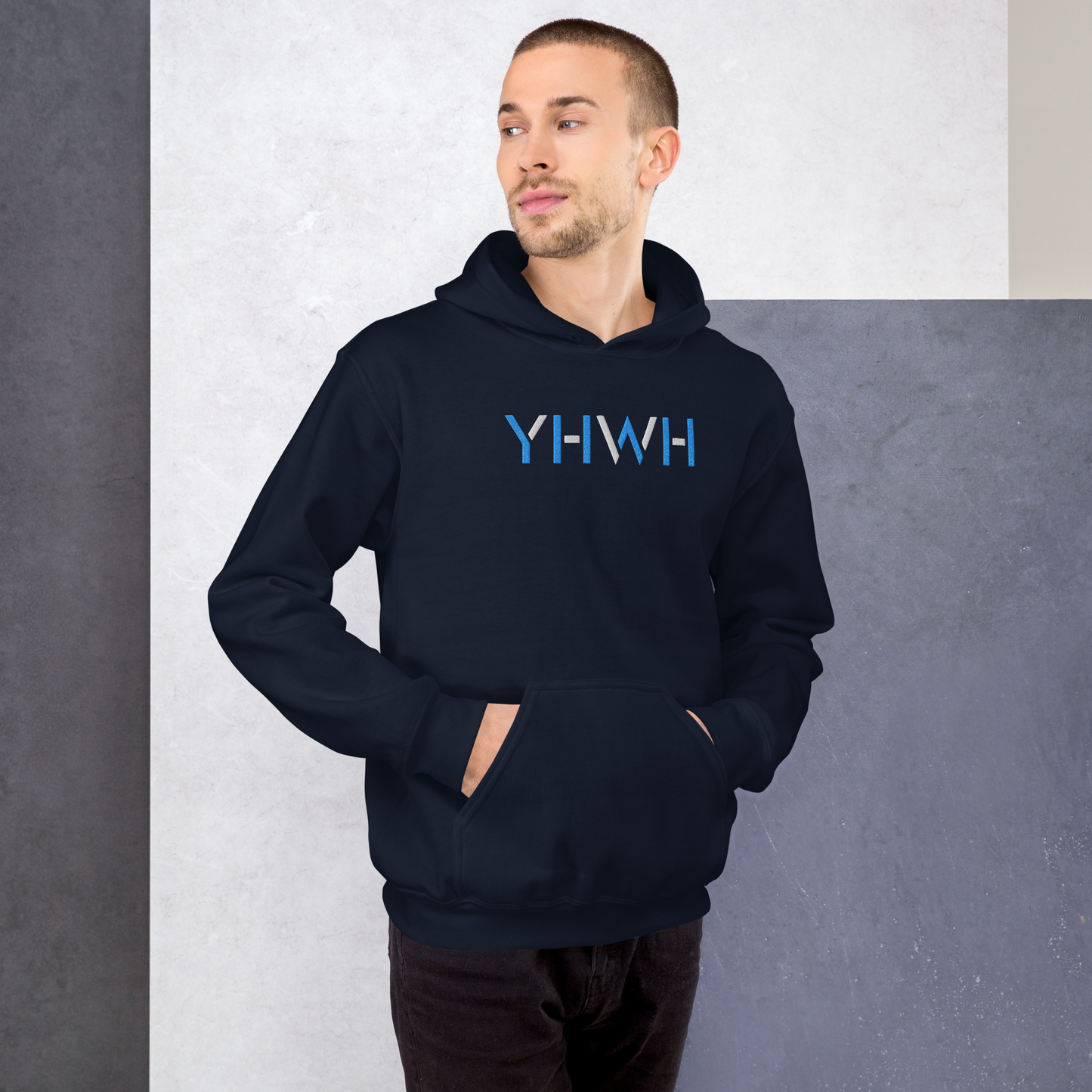 YHWH Embroidered Hoodie