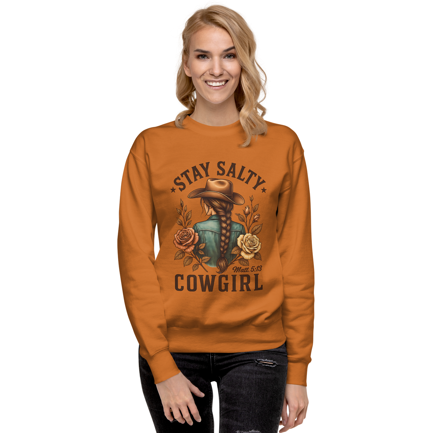 Stay Salty Cowgirl Sweatshirt