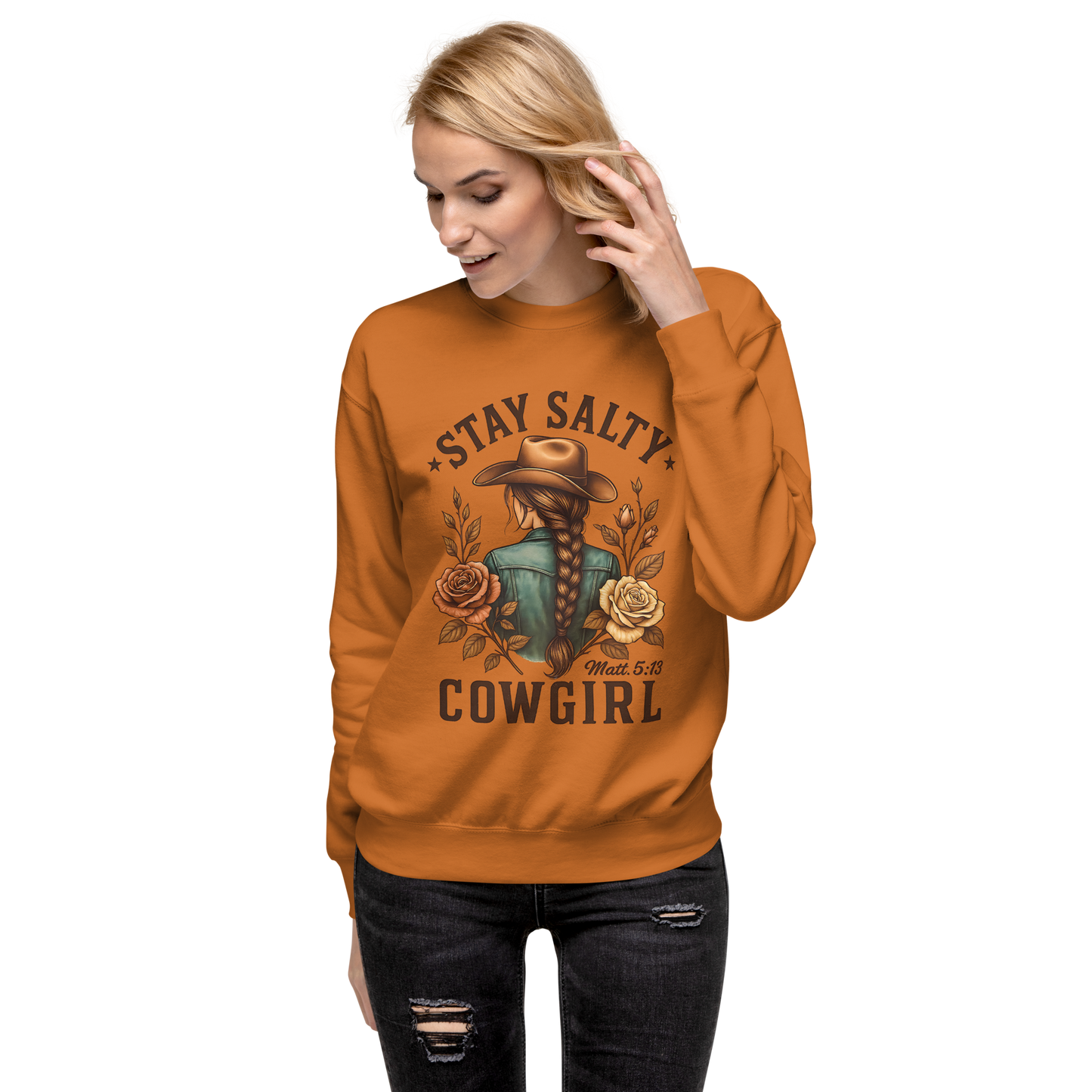 Stay Salty Cowgirl Sweatshirt