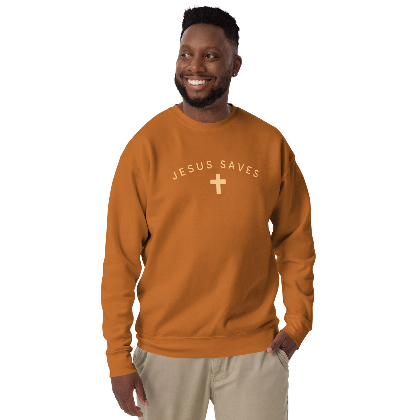 Unisex Jesus Saves Sweatshirt