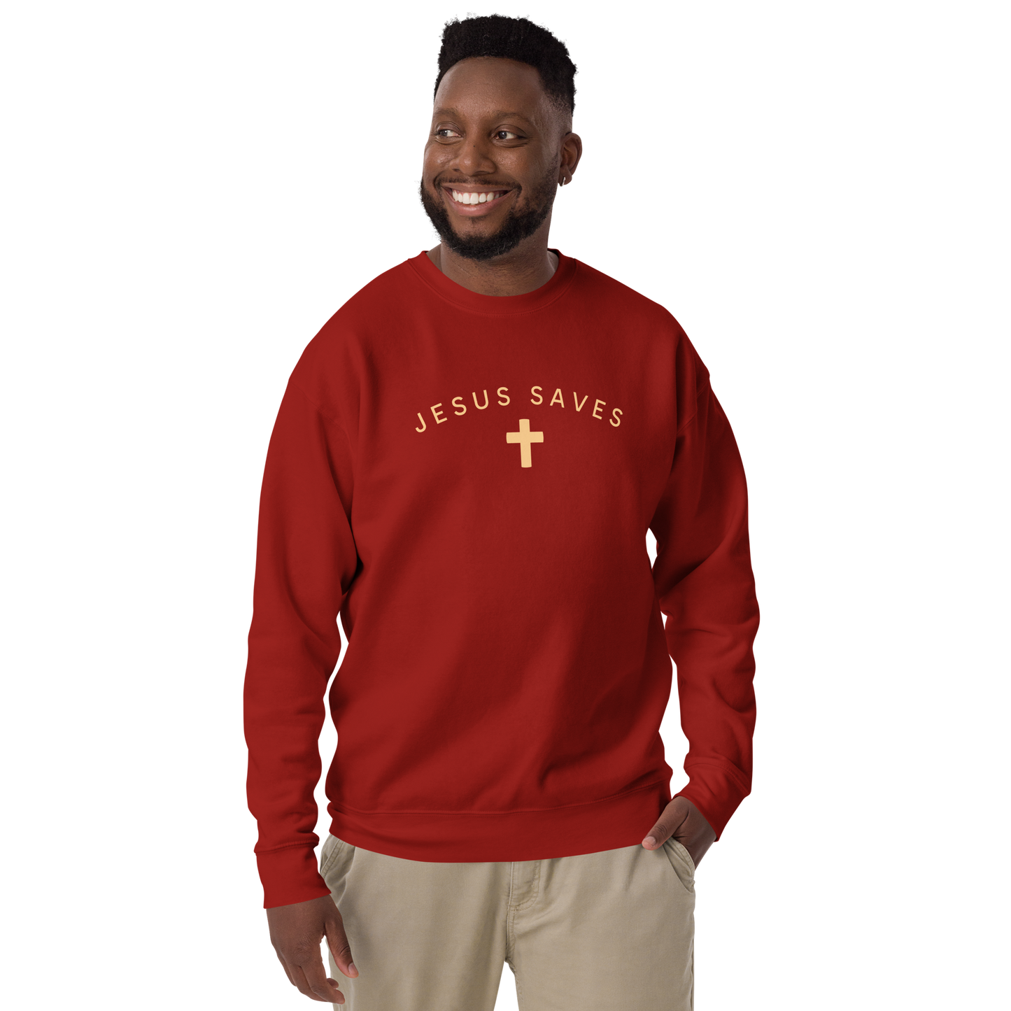 Unisex Jesus Saves Sweatshirt