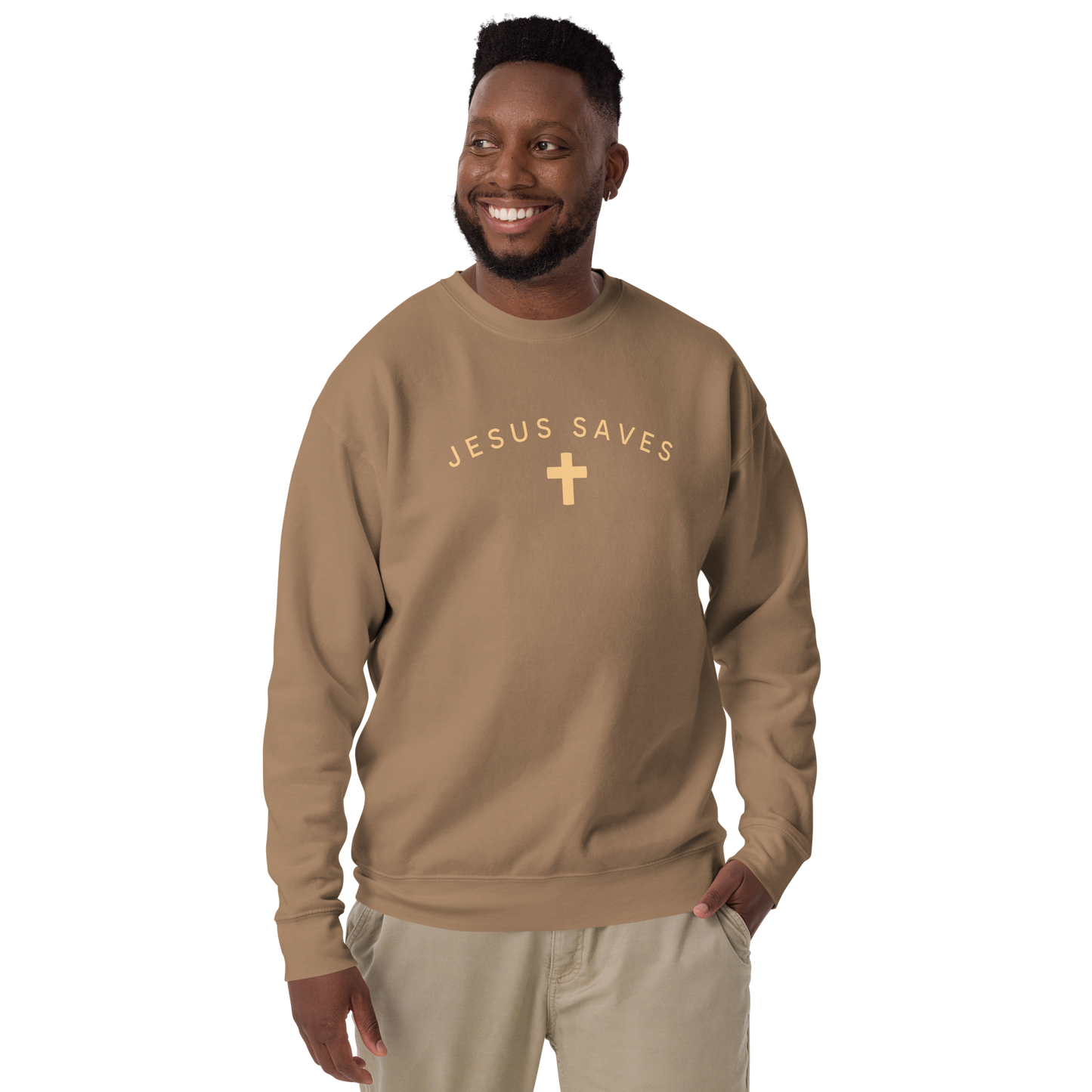 Unisex Jesus Saves Sweatshirt