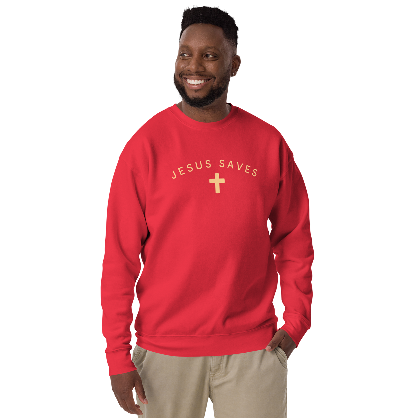 Unisex Jesus Saves Sweatshirt